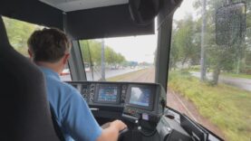 Pierwsze testy tramwajów