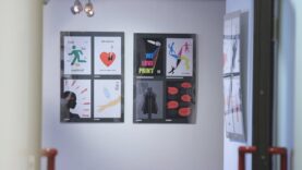 Plakat społeczny w “Gaude Mater”