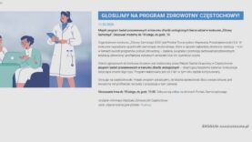 Zagłosujmy na program zdrowotny