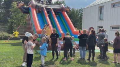 Piknik sąsiedzki w Domu Oczami Brata