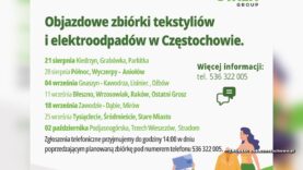 Objazdowa zbiórka tekstyliów i elektroodpadów